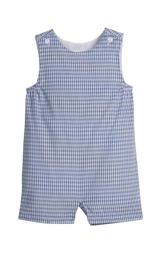 Campbell Shortall, Gray Blue Gingham