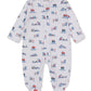 Zippered Footie, Toot Toot
