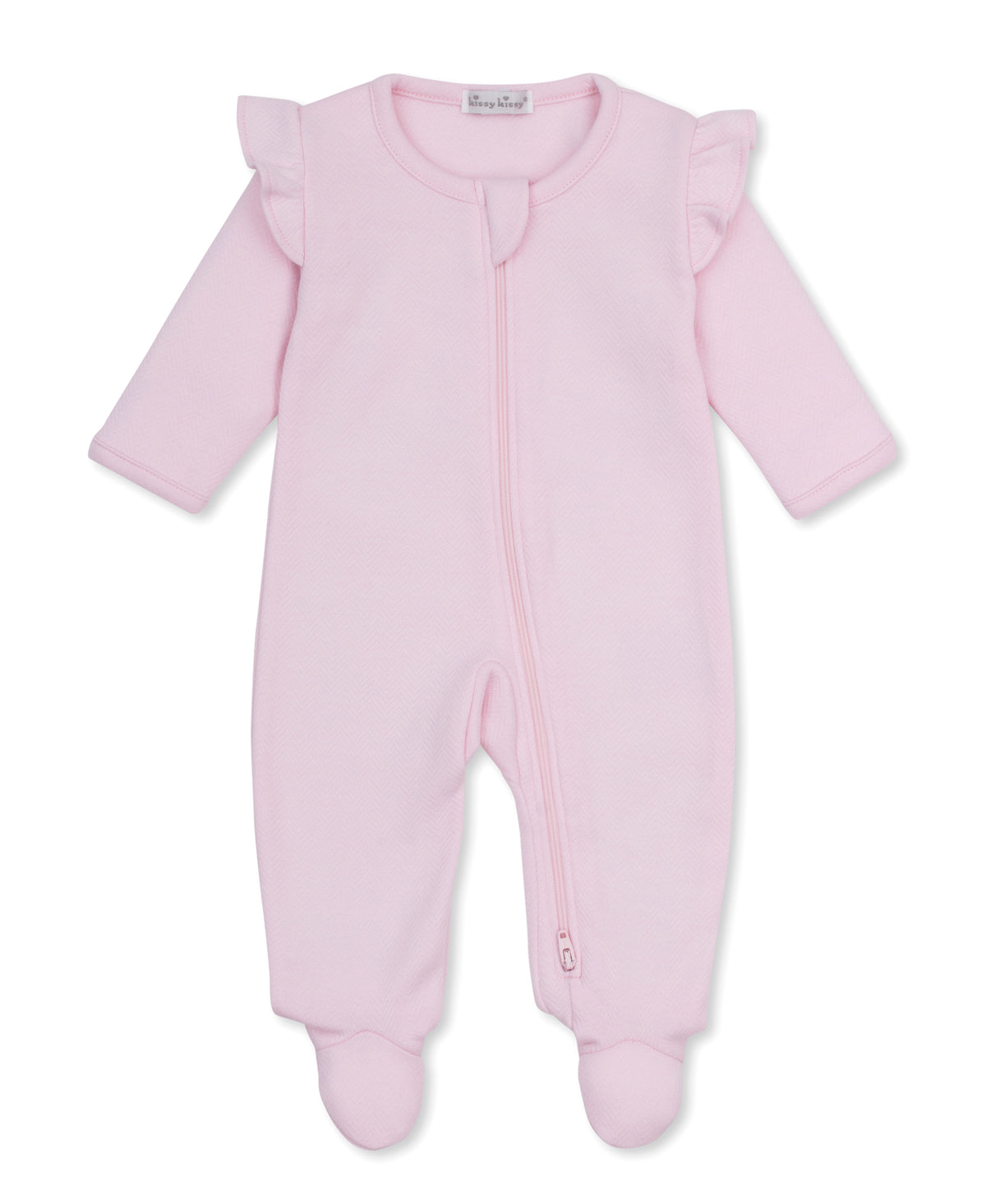 Zippered Jacquard Footie