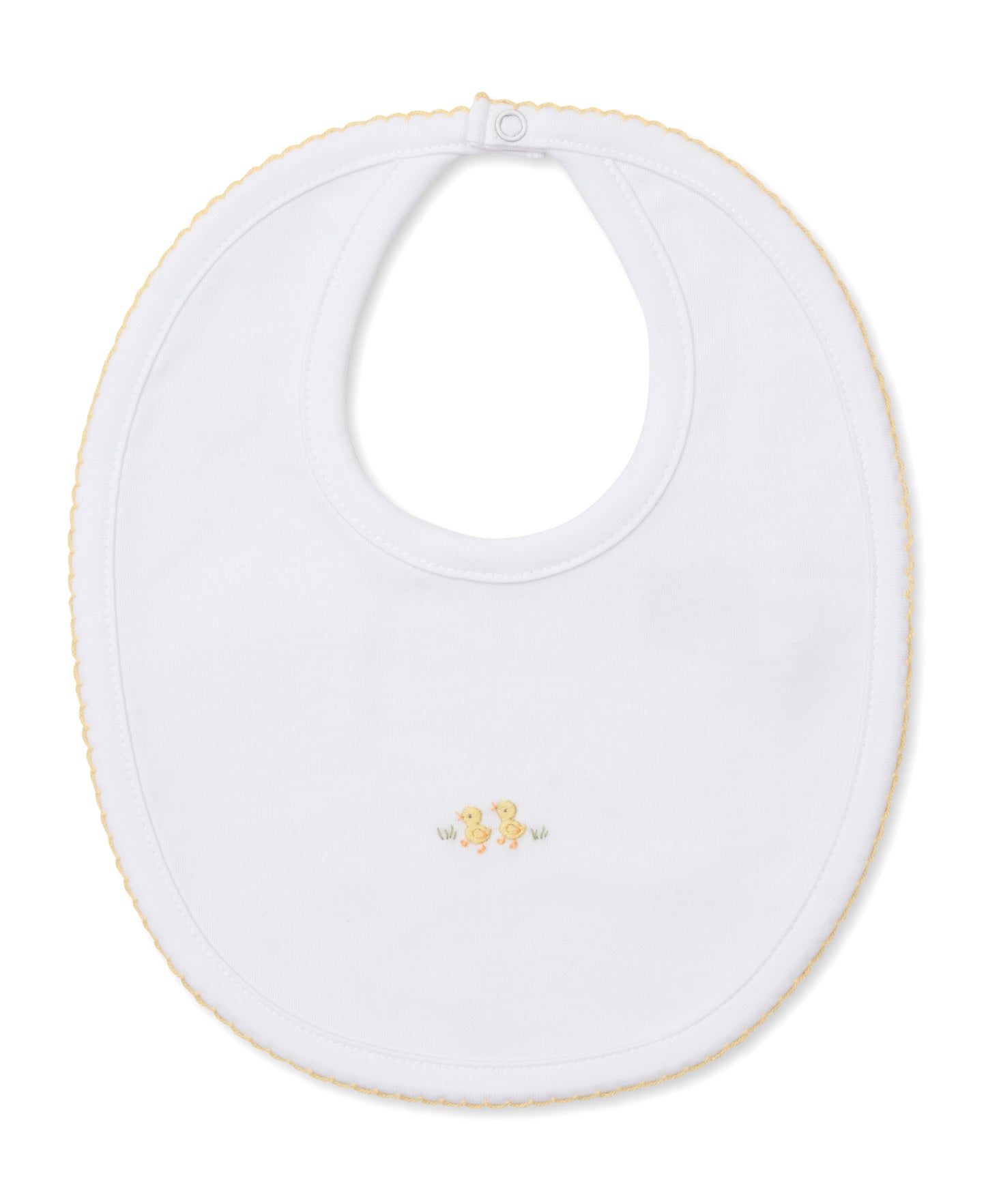Premier Bib with Hand Embroidery, Premier Baby Duckling