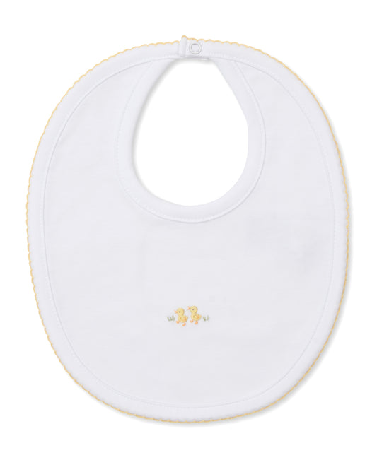 Premier Bib with Hand Embroidery, Premier Baby Duckling