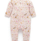 Quilted Farm Footie