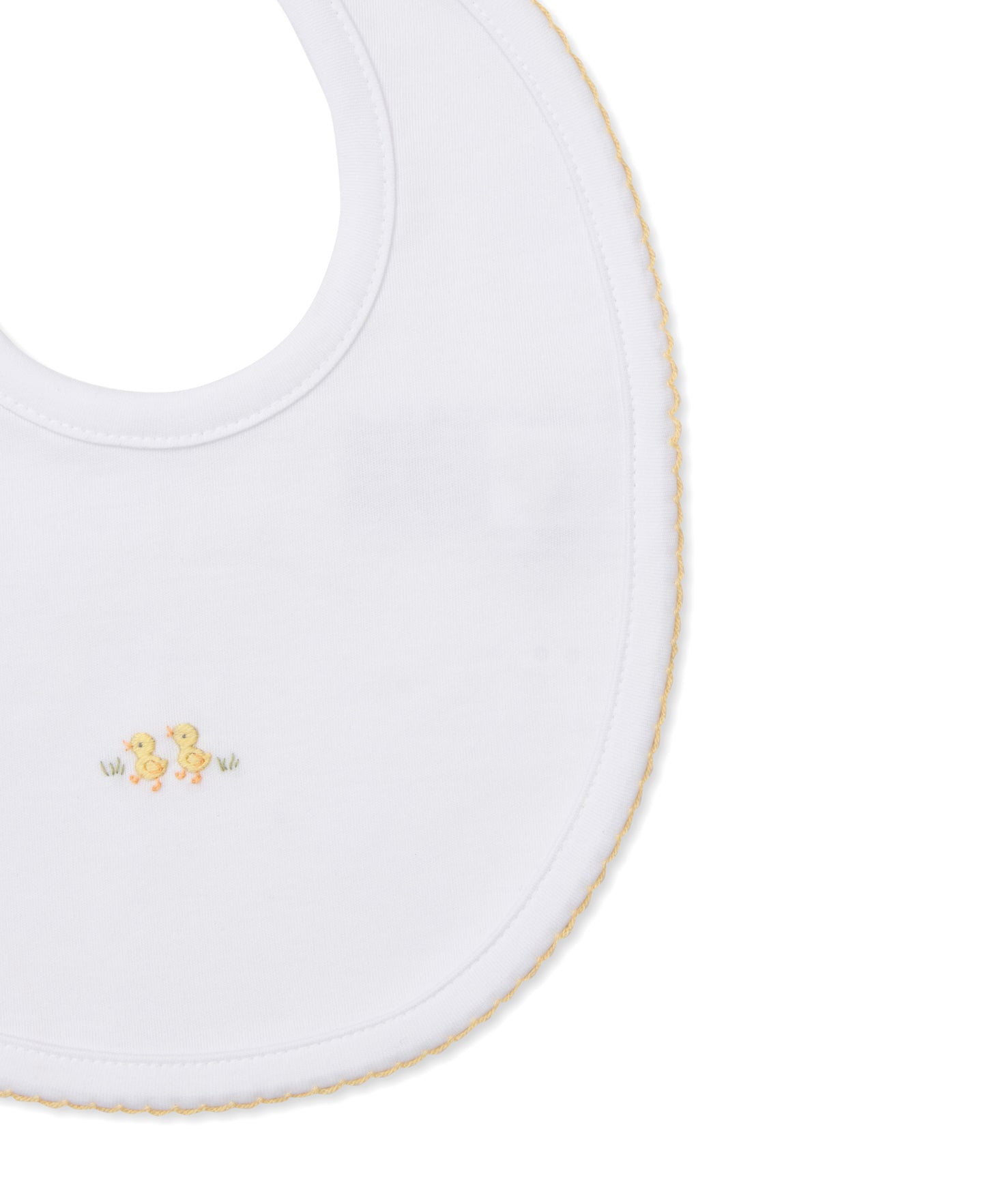 Premier Bib with Hand Embroidery, Premier Baby Duckling