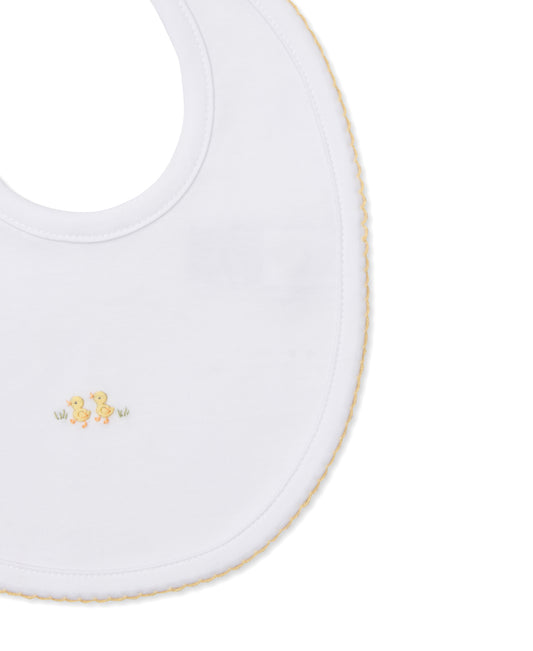 Premier Bib with Hand Embroidery, Premier Baby Duckling