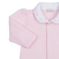 Collared Jacquard Footie, Baby Blessings