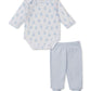 Footed Pant Set Mix, Teddy Bear Time