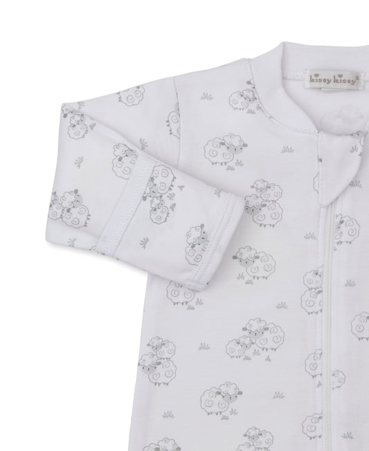 Zippered Footie, Sweet Sheep
