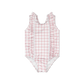 Molly Swimsuit, Buffalo Pink Check