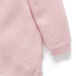 Textured Cardigan, Pink Melange
