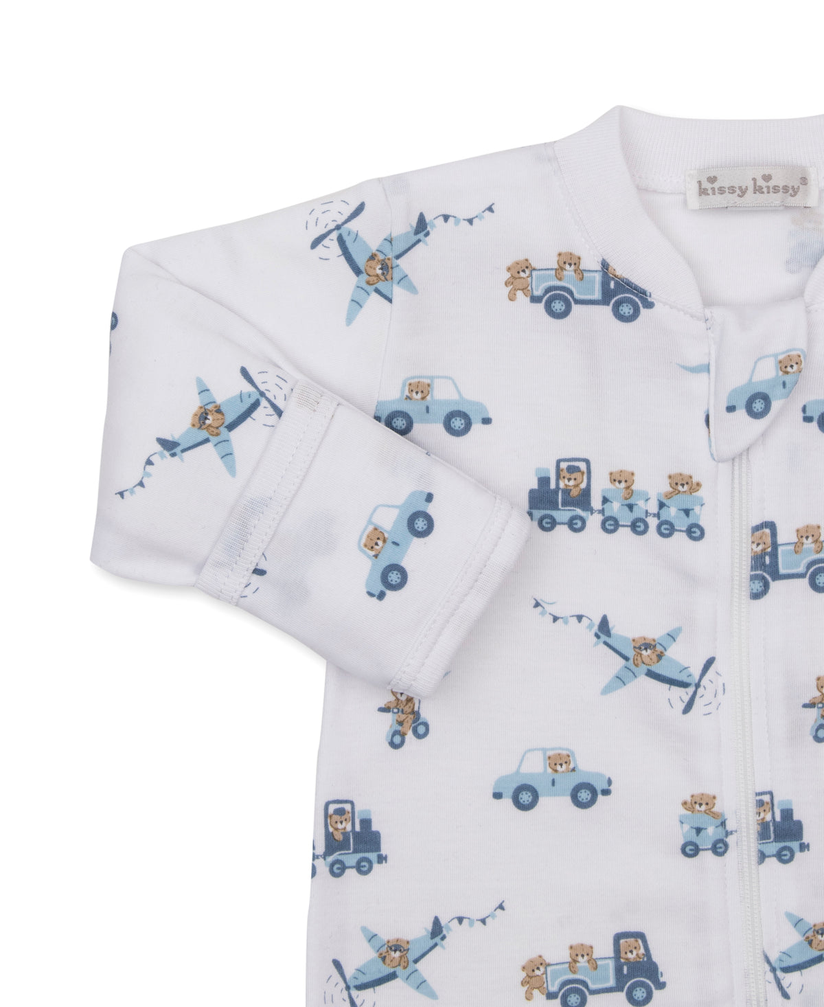 Zippered Footie, Bears on the Go