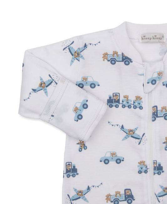 Zippered Footie, Bears on the Go