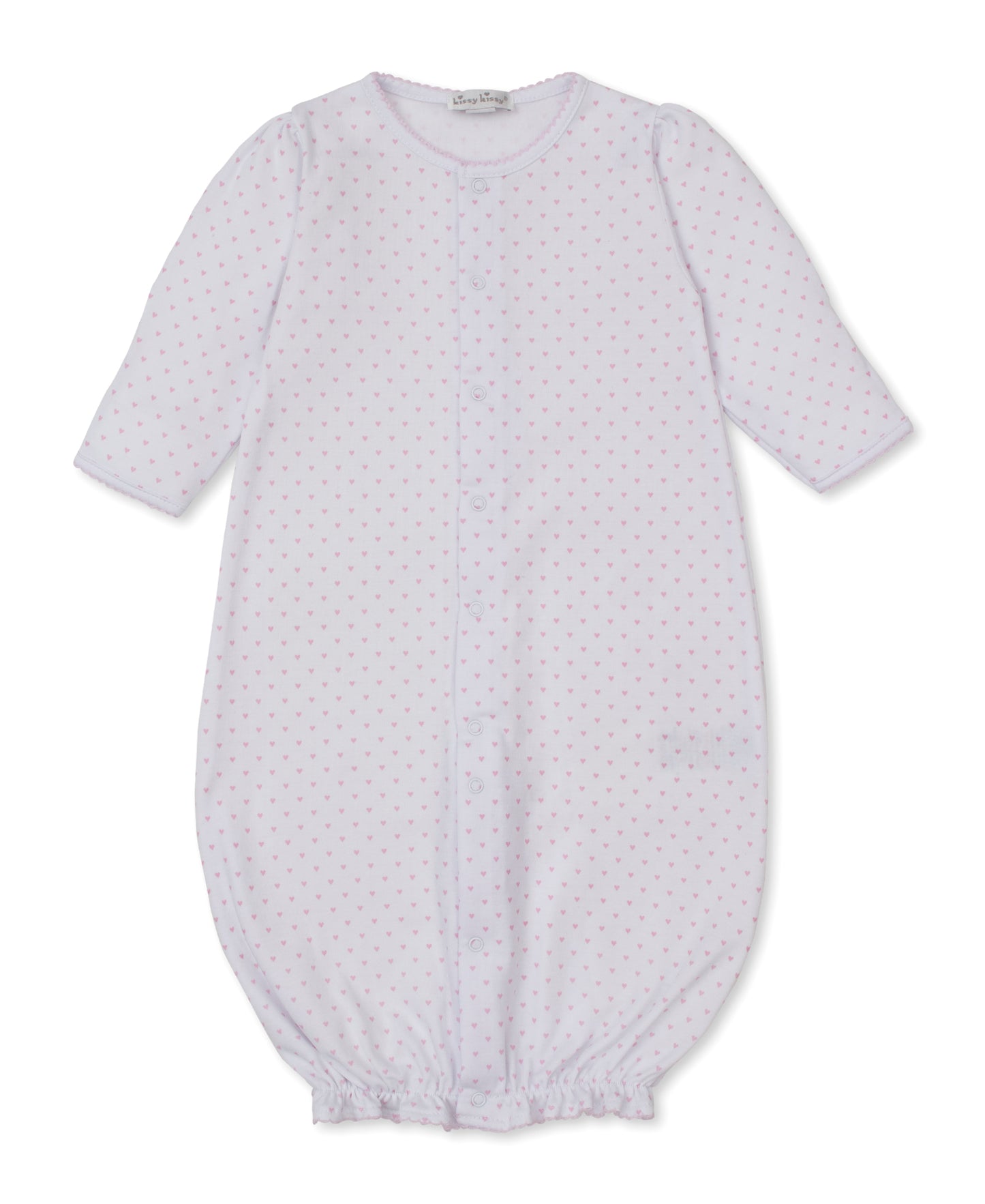 Printed Converter Gown, Teddy Bear Love Hearts