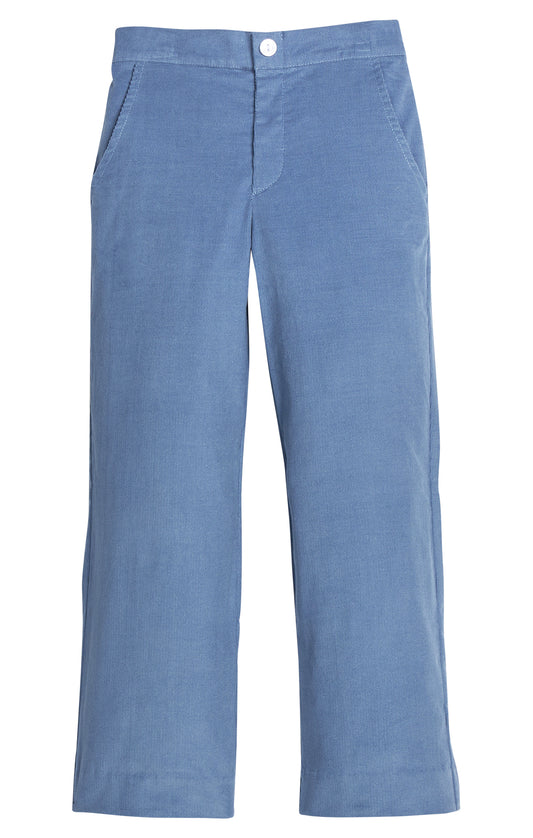 Pull On Pant - Stormy Blue Corduroy