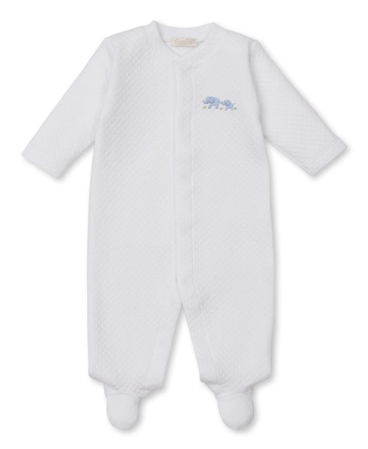 Premier Jacquard Footie with Hand Embroidery, Elephant Esprit