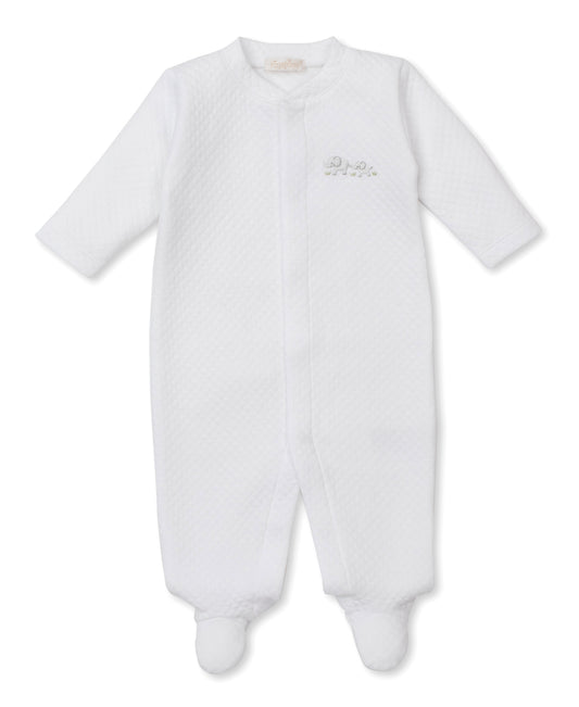 Premier Jacquard Footie with Hand Embroidery, Elephant Esprit