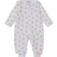 Printed Zippered Footie, Teddy Bear Love