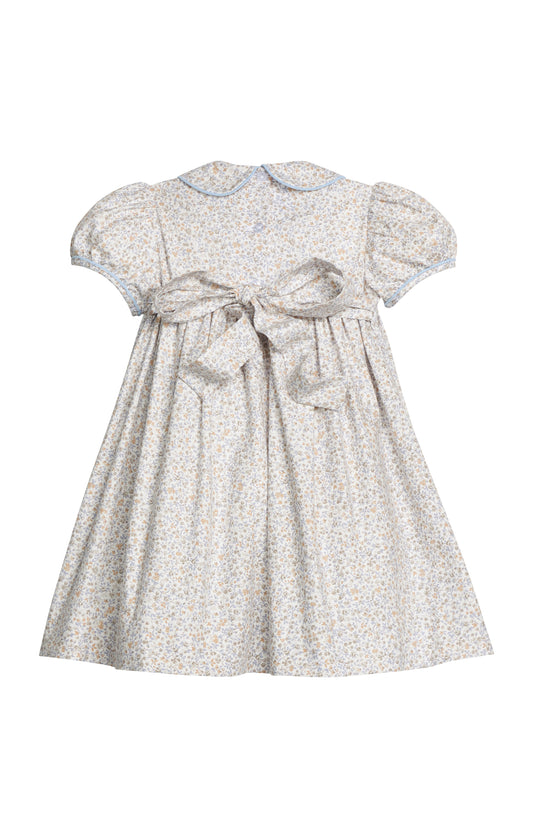Smocked Peter Pan Dress - Winthrop Floral