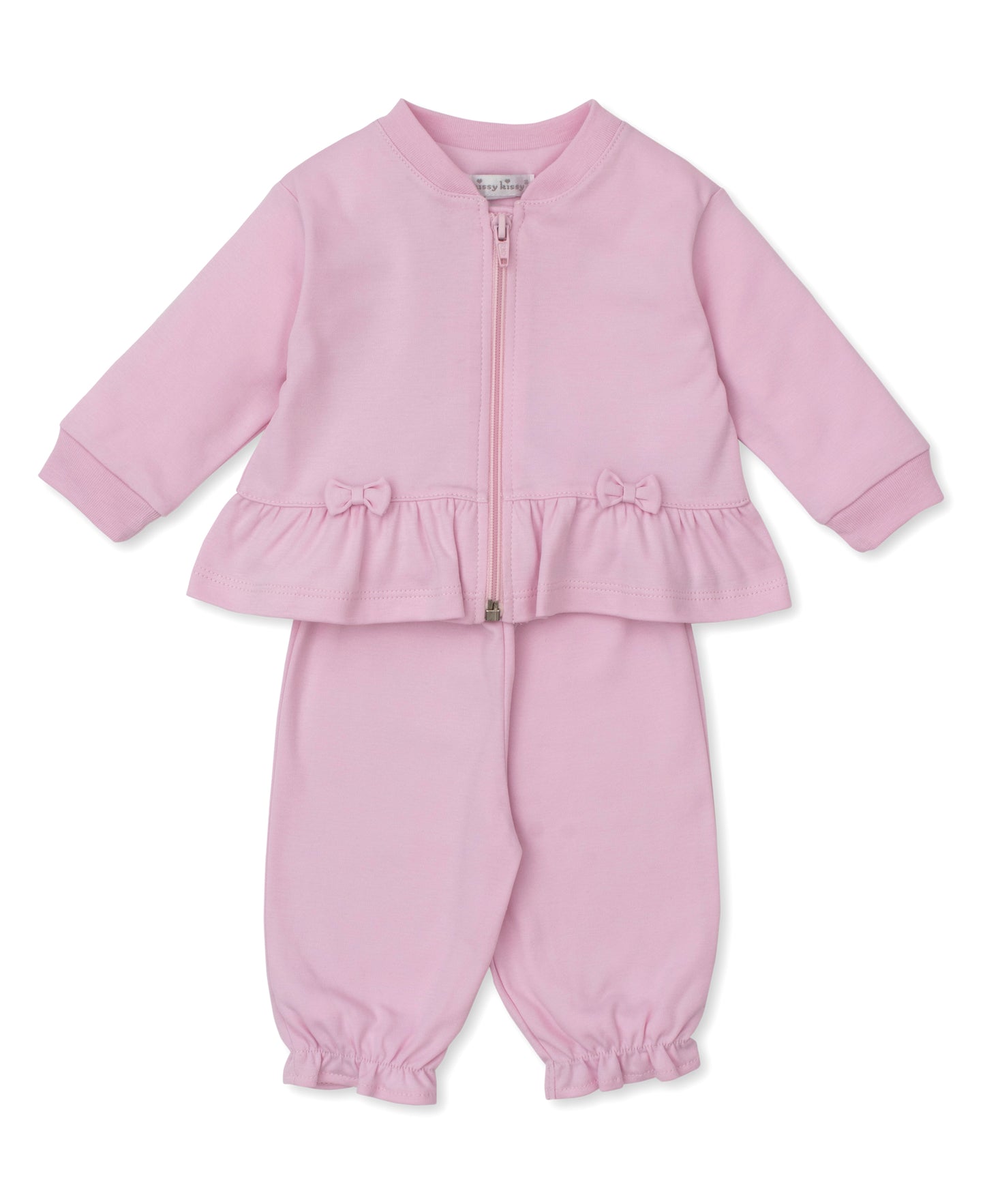 Pant with Jacket Set, Billowy Bows