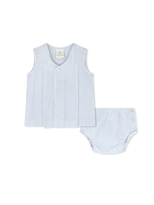 Jack Diaper Set, Seersucker