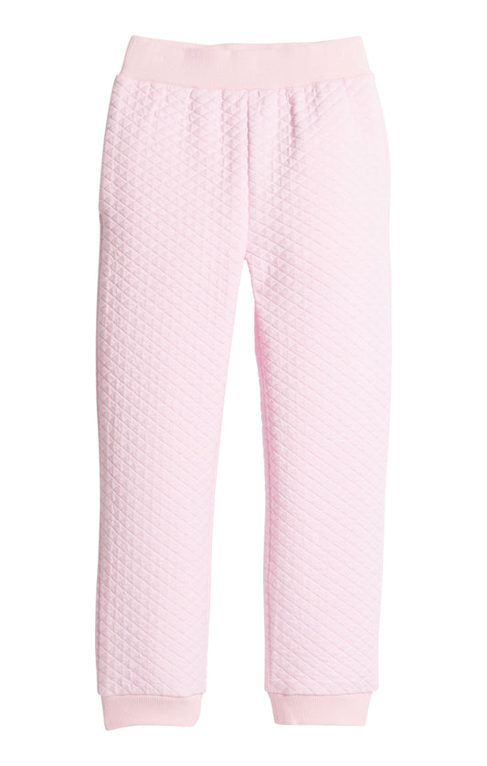 Classic Quilted Jogger - Light Pink