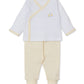 Hand Embroidered Footed Pant Set, Premier Duck Pond Paddles