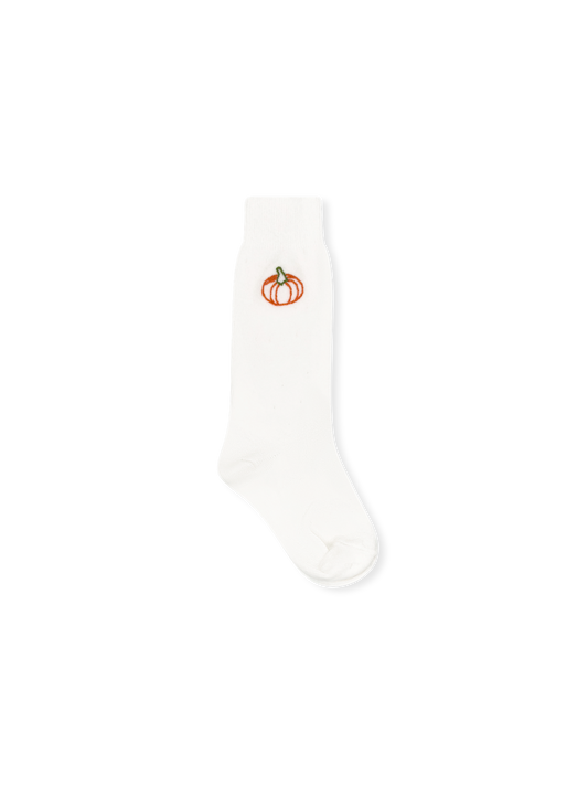Girl's Knee High Socks, Pumpkins