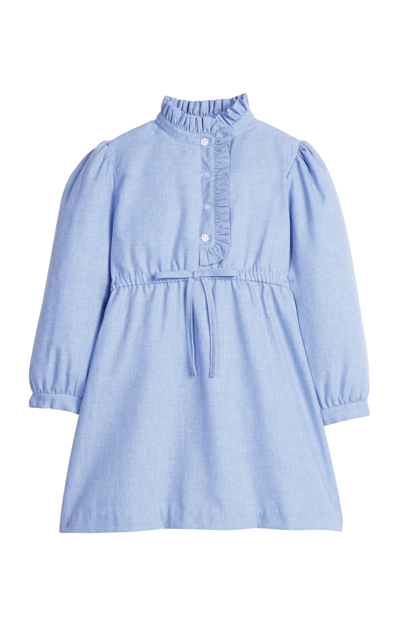 Ruffled Shirt Dress - Alaskan Flannel