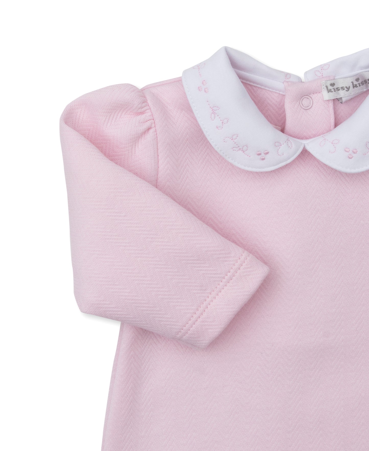 Jacquard Collared Footie, Sweet Homecoming