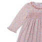 Smocked Dress, Patchwork Pumpkin Flora