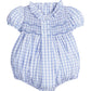 Smocked Bridget Bubble - Woodberry Plaid