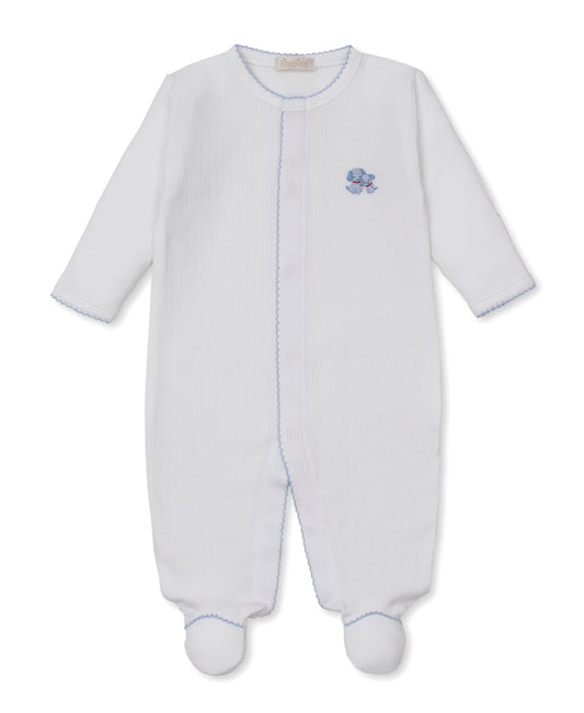 Hand Embroidered Footie, Premier Puppy Family