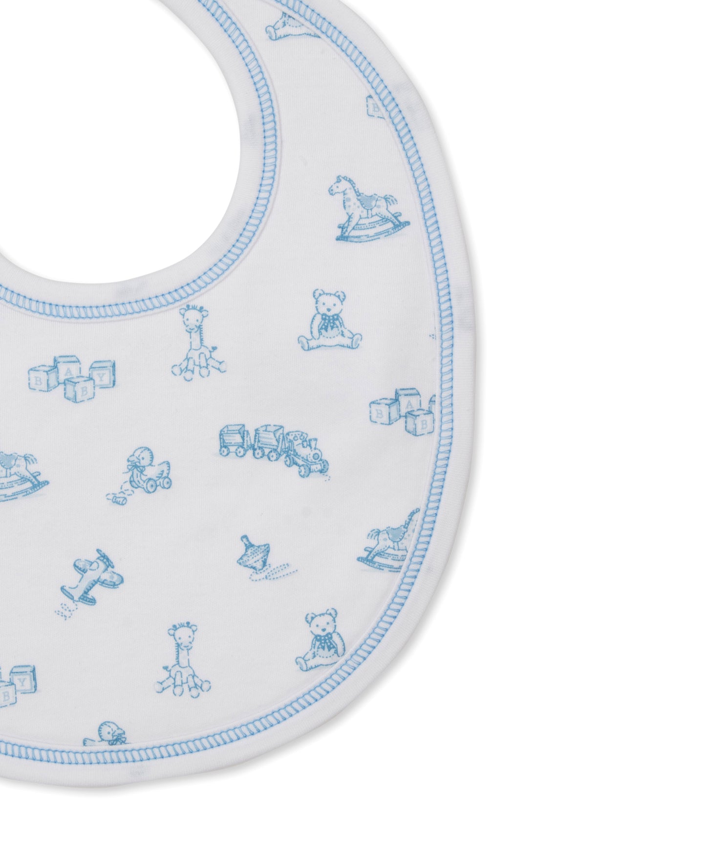 Printed Bib, Vintage Toy Treasures