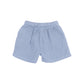 Solid Muslin Dusty Blue Shorts