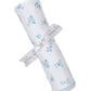 Printed Receiving Blanket, Vintage Toy Treasures