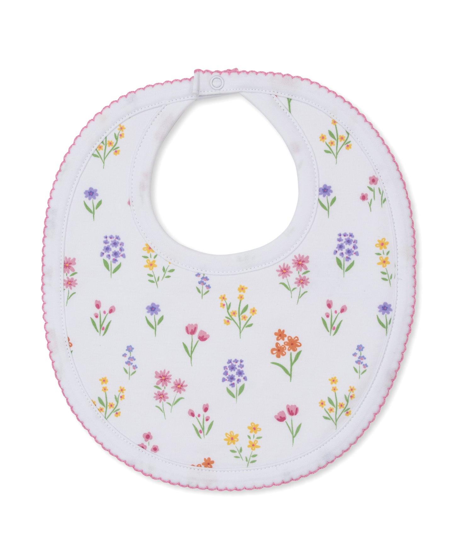 Printed Bib, Summer Wildflowers