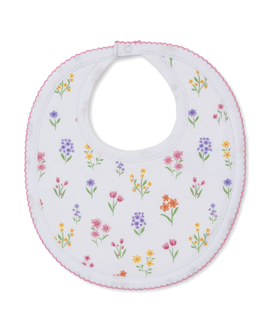 Printed Bib, Summer Wildflowers