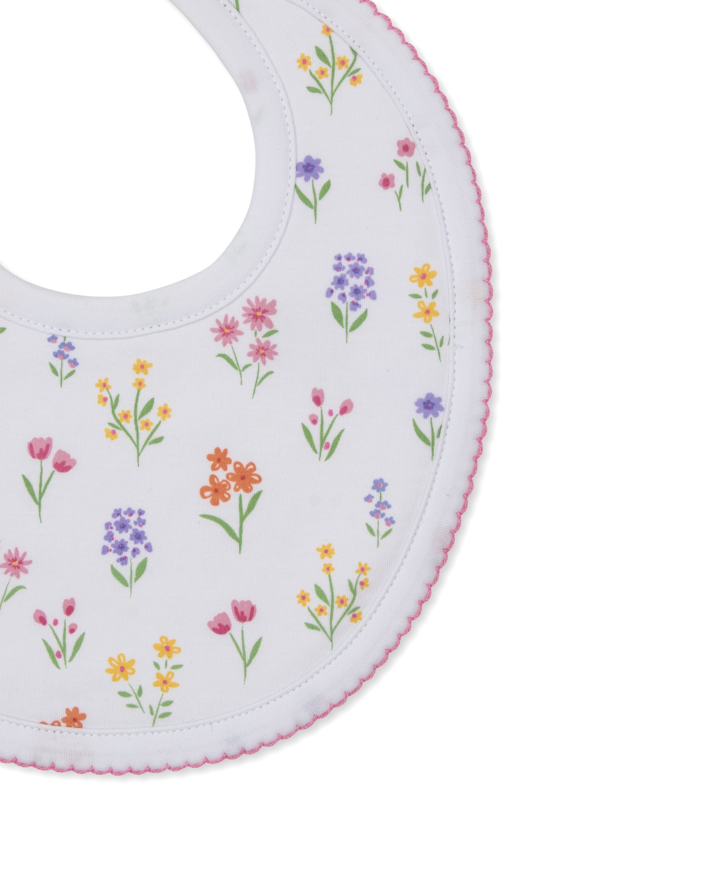 Printed Bib, Summer Wildflowers