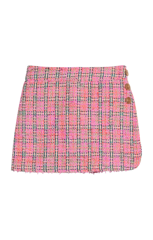 Mini Skort, Palermo Plaid
