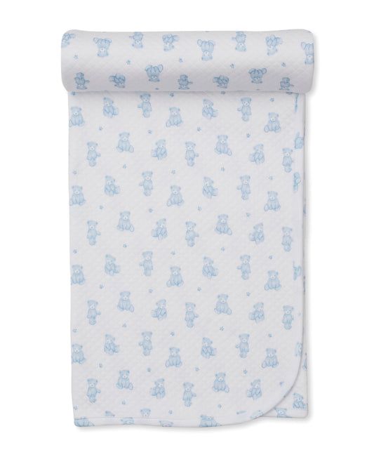 Printed Jacquard  Blanket, Teddy Bear Time