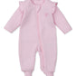 Jacquard Zippered Footie, Billowy Bows