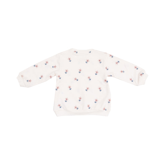Danish Daisy French Terry Oversize  Sweatshirt + Leggings