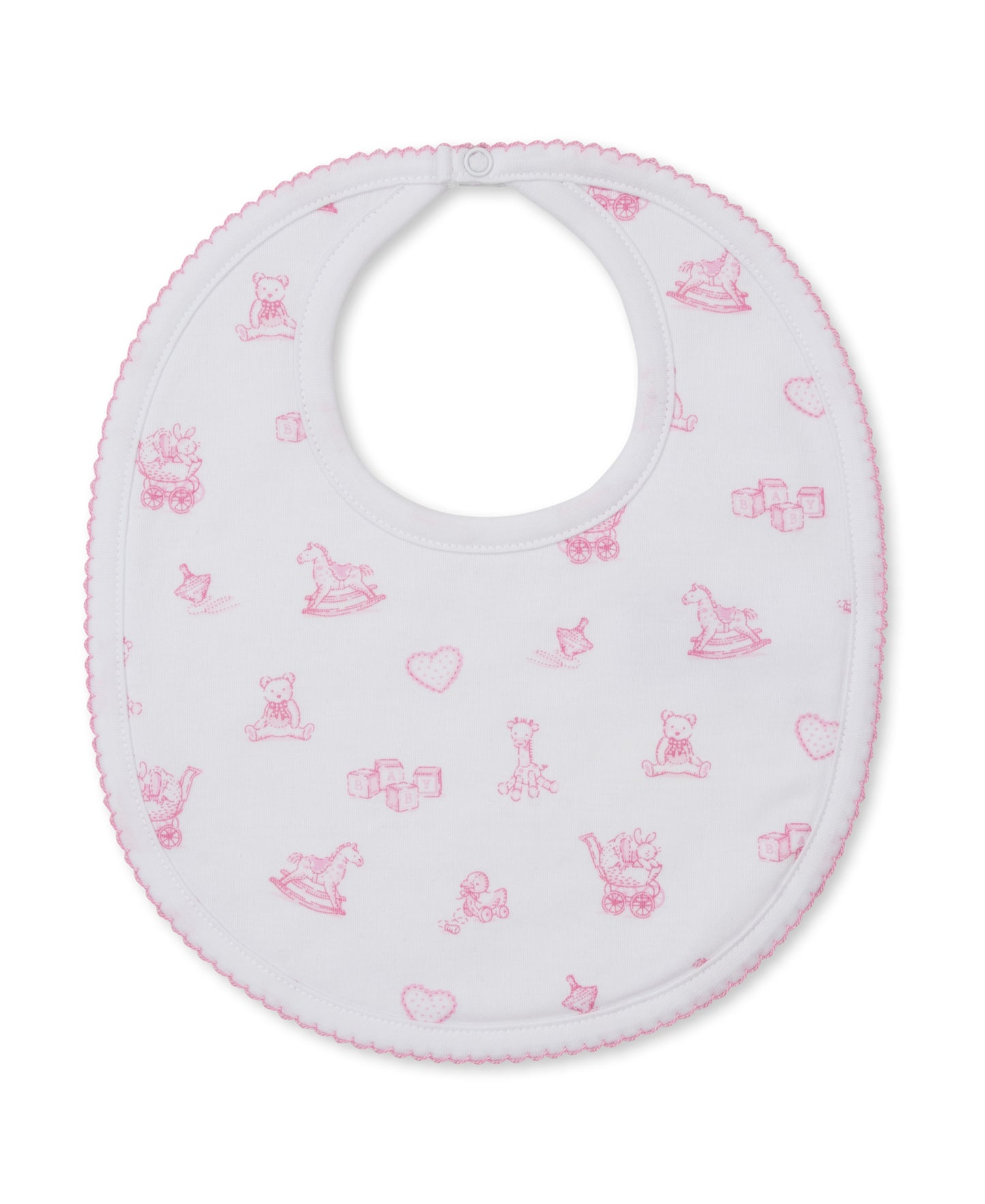 Printed Bib, Vintage Toy Treasures