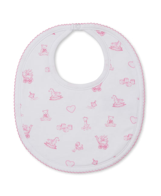 Printed Bib, Vintage Toy Treasures