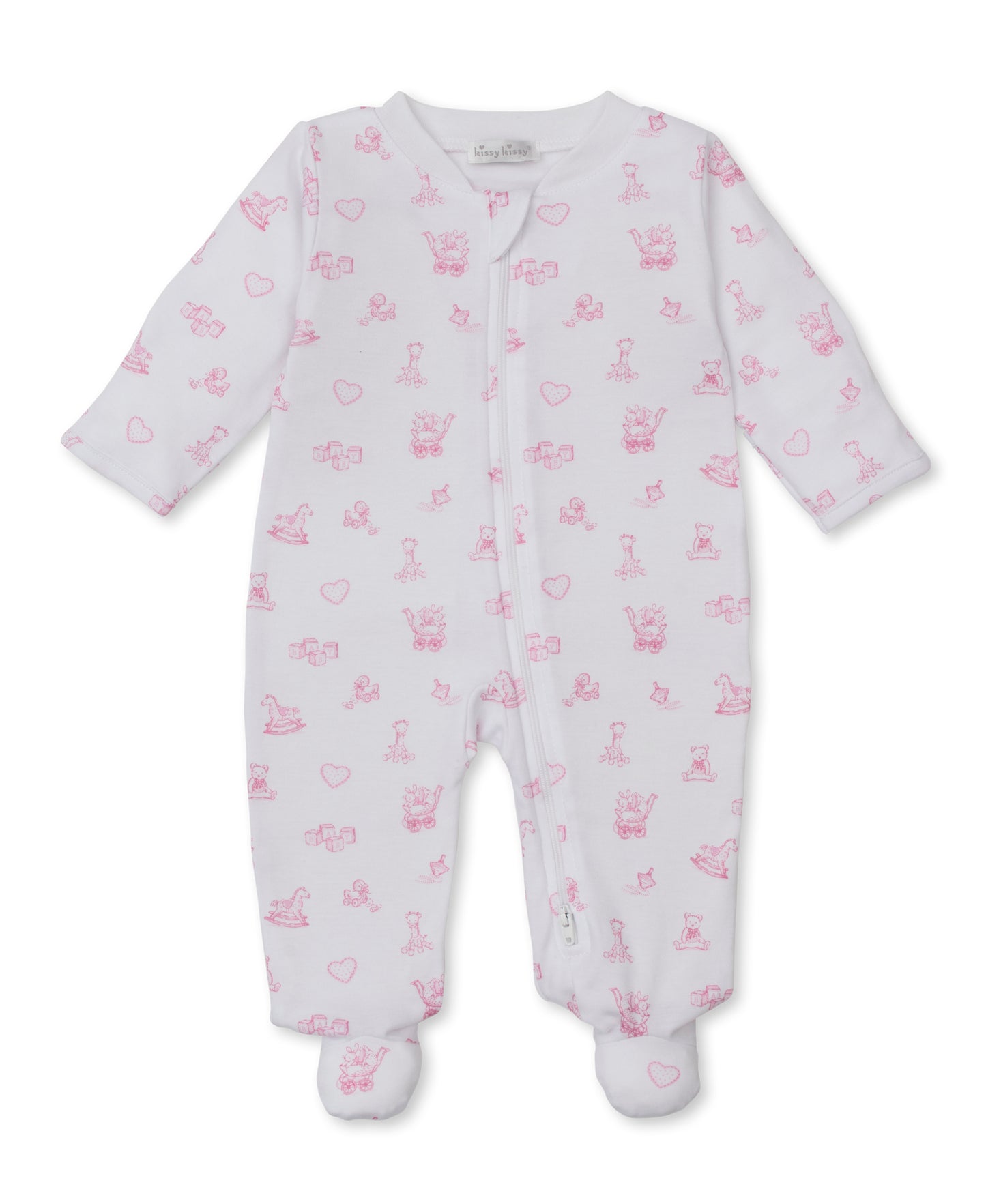 Printed Zippered Footie, Vintage Toy Treasures
