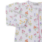 Printed Zippered Footie, Summer Wildflowers