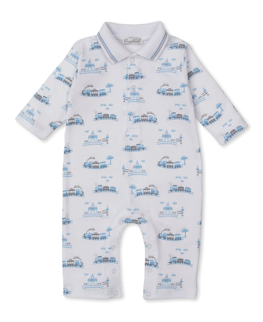 Printed Playsuit, Roundabout Railroad