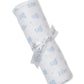 Printed Jacquard  Blanket, Teddy Bear Time