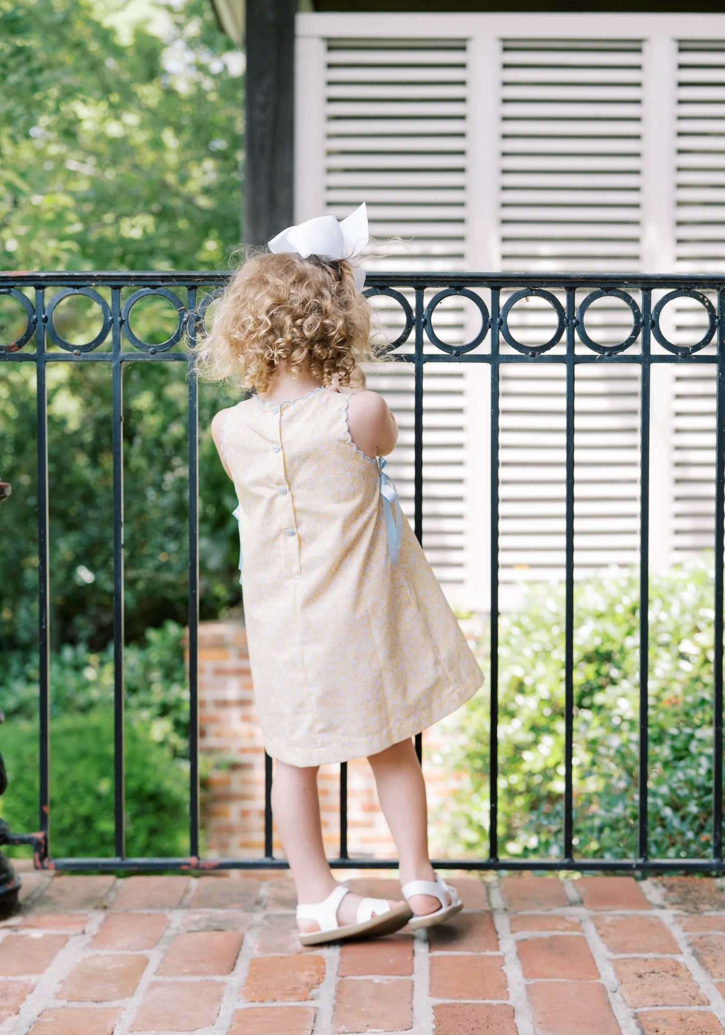 Shelley Dress, Buttercup Blooms