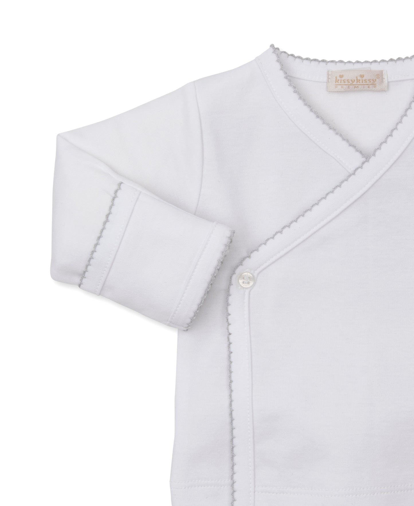 Hand Embroidered Footed Pant Set, Premier Sweet Sheep