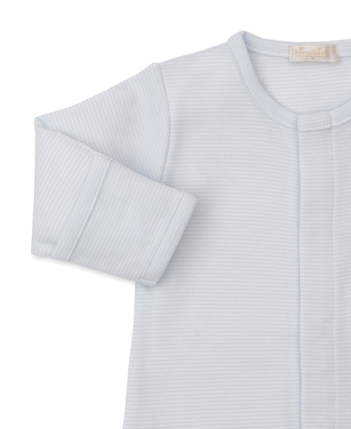 Converter Gown with Hand Embroidered, Blue Premier Playful Pups